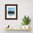 Asean Brown Wood Picture Frame with Mat-1446277245