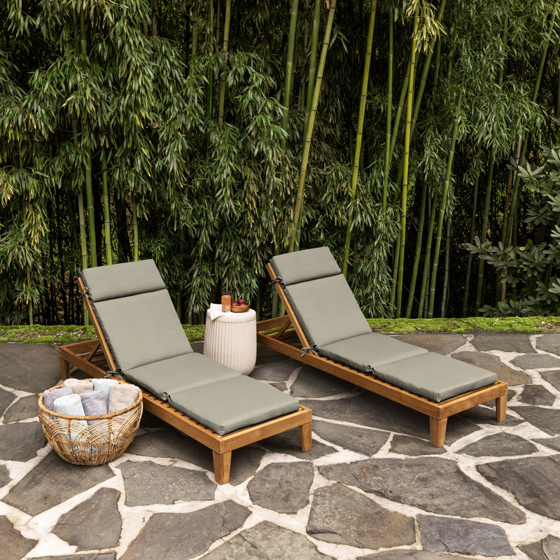 Piece Outdoor Seat/Back Cushion Brown Polyester/Polyester Blend