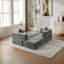 Canapé-lit convertible, canapé de plancher pliable sans assemblage-671470904