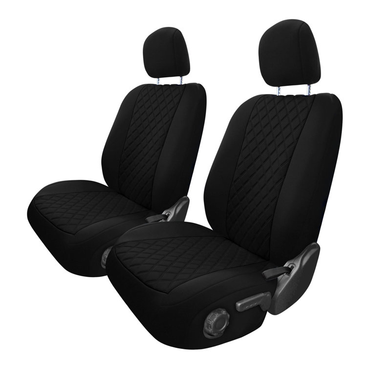 FH Group Neoprene Custom-Fit Seat Covers for 2020 2022 Jeep Gladiator Front  Set