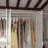 94.5" W 6-Door Wardrobe Armoire with Hanging Rods
