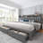 Francille Upholstered Bed Frame with Headboard，Storage Bed with 2 Drawers-1648260-63201812