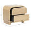 Table de chevet 2 tiroirs Tosheba-1153624068