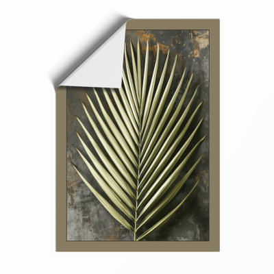 Palm Frond Study Botanical - Print