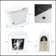 Luxury Smart Toilet With Dryer And Warm Water,  Elongated Bidet Toilet With Heated Seat, With Remote Control, LED Night Light, Power Outage Flushing, Soft Close Cover,Whit