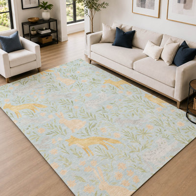 Tapis de qualité supérieure lavable à la machine pour enfants Prisco