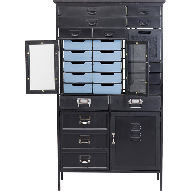 Dresser Art Factory, Black/Blue
