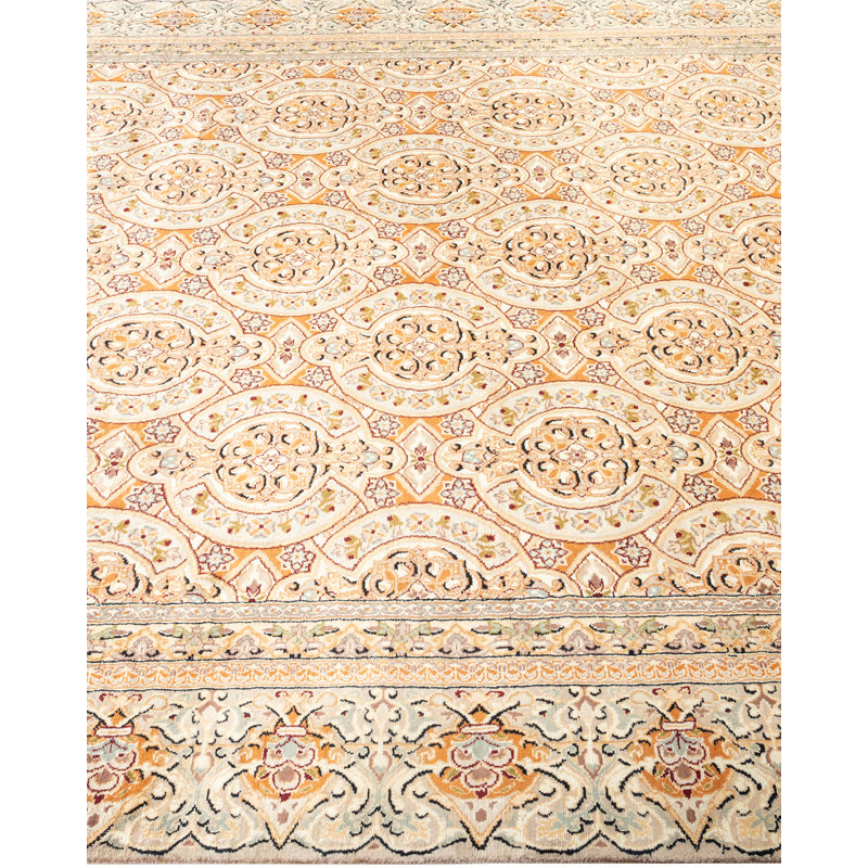 Classic One-of-a-Kind 6' 1" X 9' 1" Hand Knotted Area Rug