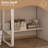 47 Inch Home Office Computer Desk ,Small Desk,with 3 Drawers  &Storage File Cabinet-1558529096