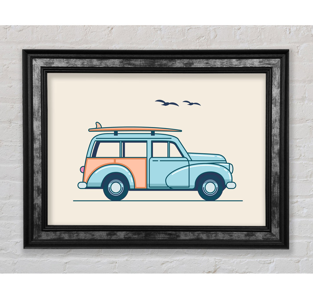 Morris Minor Traveller - Druck