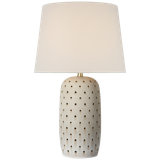 Chapman & Myers Samara 30" Table Lamp with Linen Shade