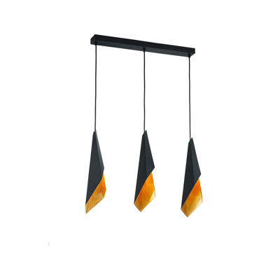 Luminaire suspendu unique à 3 lumières Velo