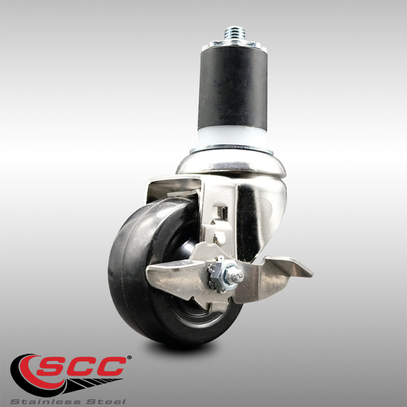Soft Rubber Casters