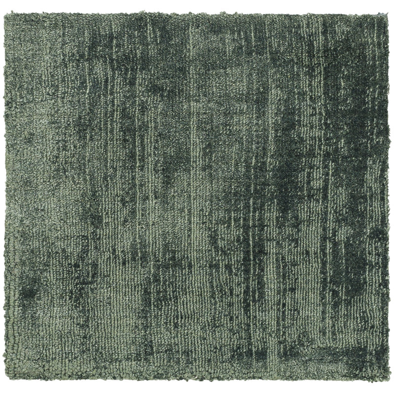Fennel Hand-Loomed Viscose Area Rug, Rectangle 8' x 10'