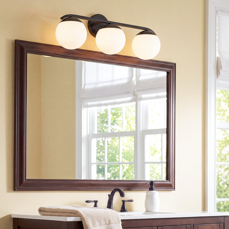 Celosia 3 - Light Dimmable Vanity Light, Matte Black