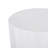 Contemporary Lightweight Concrete End Table, 15" Width X Depth 18.5" Height, Antique White, No Assembly For Home Elegant Magnesium Oxide Accent Build, 15.25"w 15.25"d 18.83"h, Required Interior