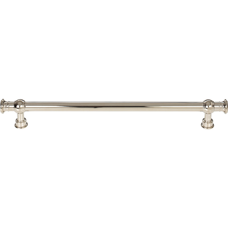 Ormonde Bar Pull, 8 13/16" Center to Center, Polished Nickel