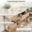 39.3" Boho Rattan Console Table – Stylish Entryway Table with 2 Drawers for Storage, Narrow Hallway Table for Living Room, Bedroom & Office