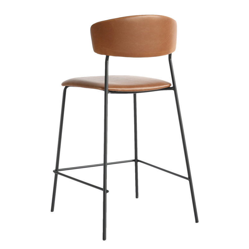 Bar & Counter Stool, Cognac, Counter Stool (26.5” Seat Height)