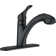 Moen Renzo Matte Black One-Handle Pullout Kitchen Faucet With Power Clean Technology And Duralock Quick Connect System