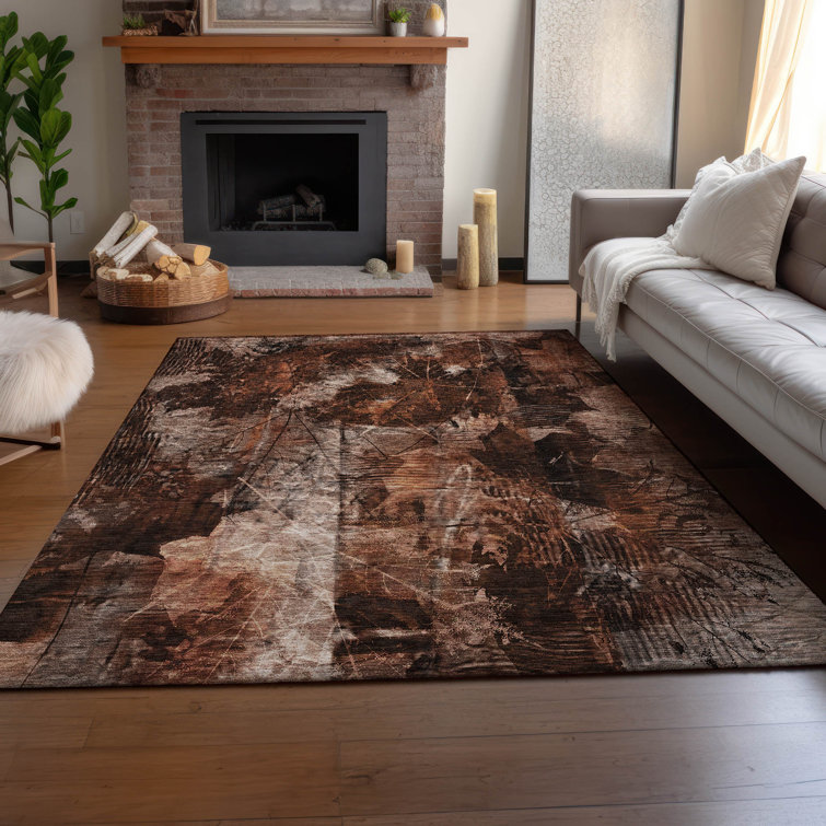 Cerrito Area Rug with Non-Slip Backing