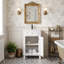 Ensemble de meuble-lavabo autoportant 18 po avec comptoir en céramique 18 po-2014711189