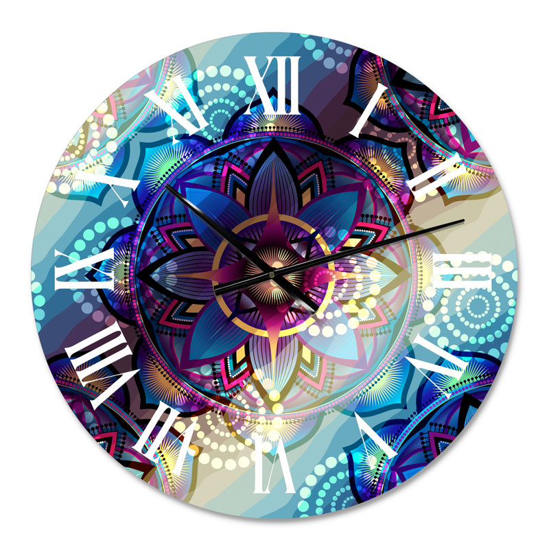 Modern MandaLa - Horloge murale moderne, Petit