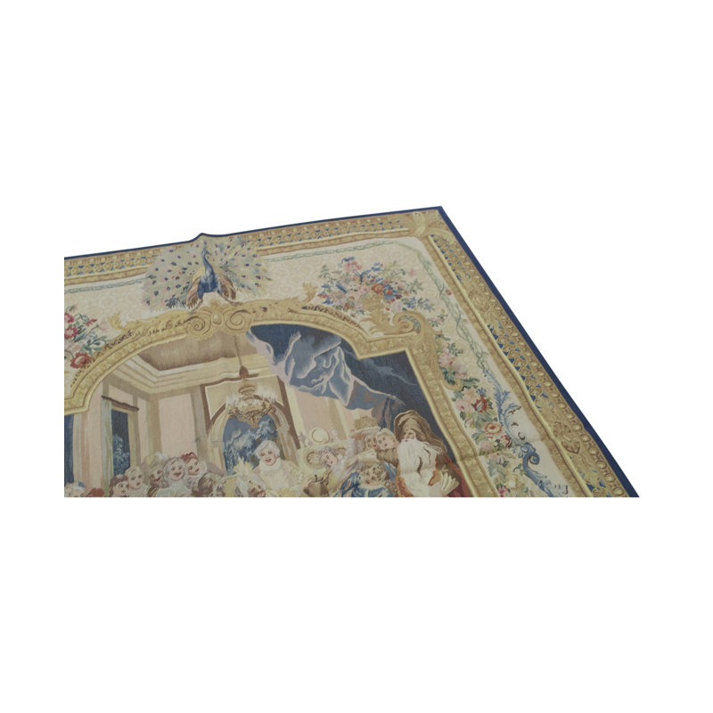 Hand-Knotted High-Quality Beige and Gold Area Rug