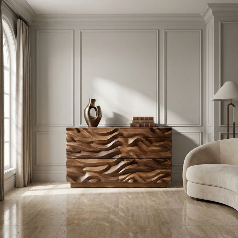 Mirage 48'' W Solid Wood Sideboard