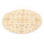 Tapis unique en laine noué à la main 4 pi One-of-a-Kind Philbert crème / beige
