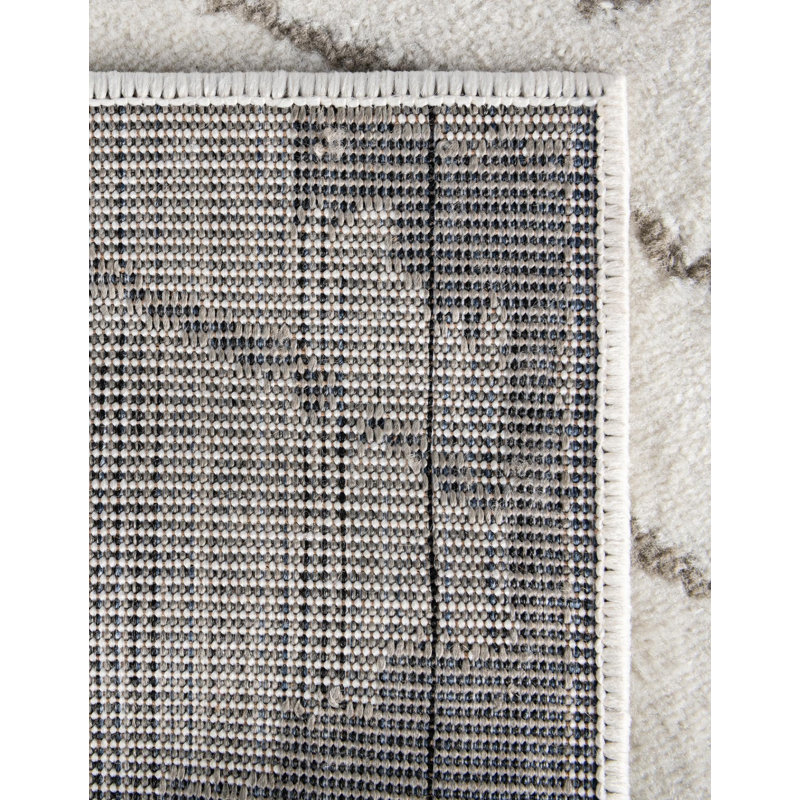 Latitude Run® Vefsna Nikolis Rug Ivory, Rectangle 5'1" x 7'1"