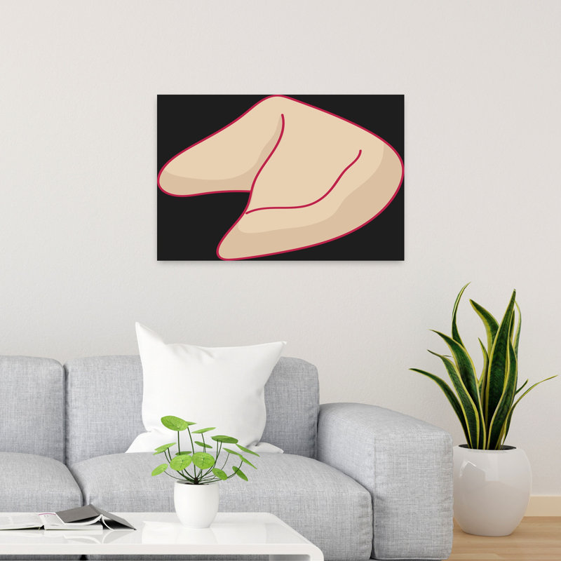 Art mural contemporain Lucky Fortune, H 24 po x l 36 po