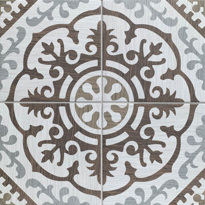 Baja Royal 8" x 8" Patterned Wall & Floor Tile