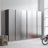 96 In. W X 72 In. H X 20 In. D Metallic Grey Garage Cabinet Set D (3-Piece)