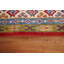Tapis rouge à motif oriental Kazak