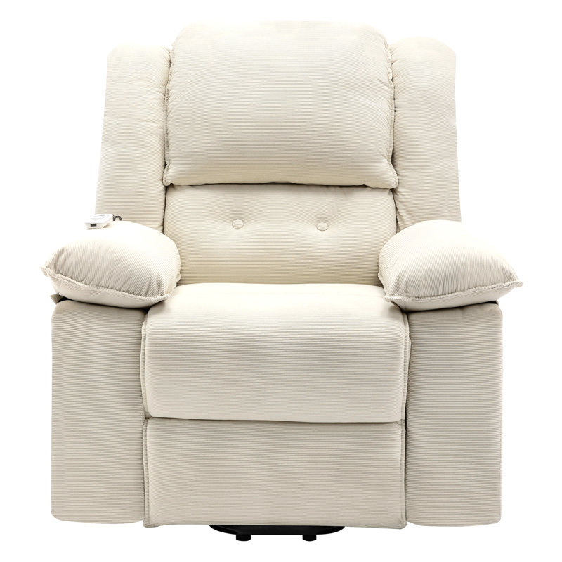 Massage Recliner,Power Lift Chair For Elderly With Adjustable Massage And Heating Function,Recliner Chair With Infinite Position And Side Pocket For Living Room