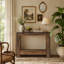 Console 41 po, table de couloir avec rangement ouvert