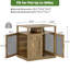 Meuble de rangement pour chien Elvana