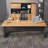 Burlywood Rectangular Solid Wood Writing desk-748645636