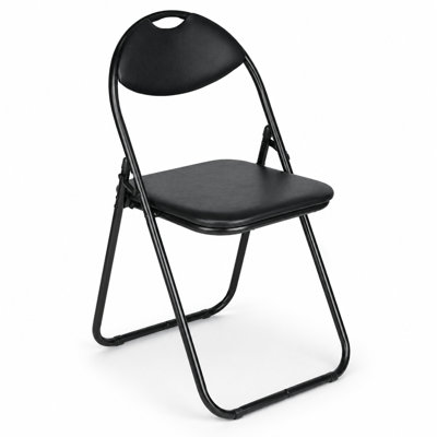 Faux Leather Banquet Folding Chair Folding Chair