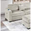 Canapé modulaire réversible en velours côtelé Camel-382908347