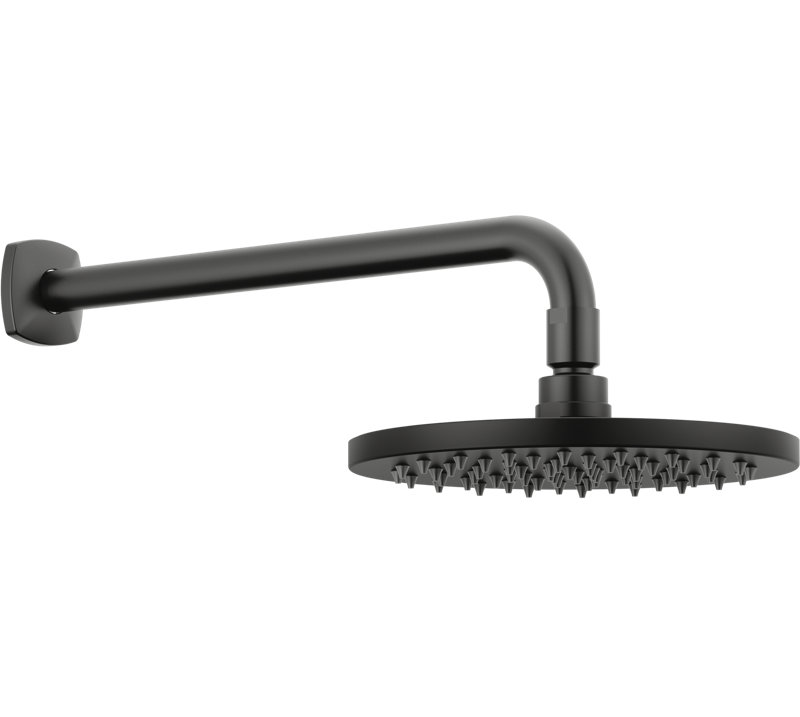 Essential™ Full Adjustable Shower Head, Matte Black, 1.75