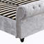 Grand lit de rangement tapissier Hartfried