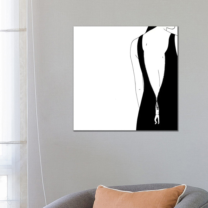 Slide Down by Filippo Spinelli - Print on Canvas, 66.04 cm H x 66.04 cm W, Wrapped Canvas