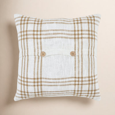 Attica 18" x 18" Cotton Throw Pillow