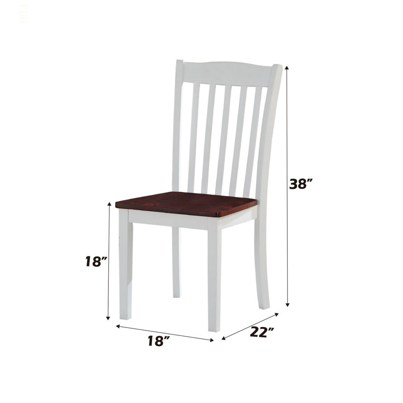 Ensemble de 2 chaises d'appoint Leigh