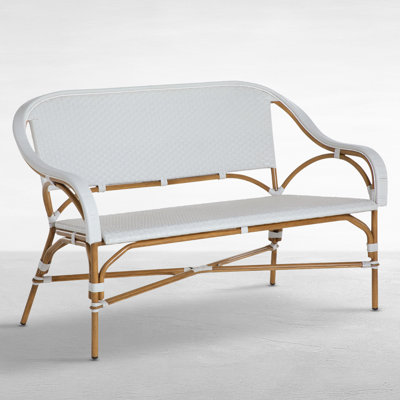 Savoy N-Dura Resin Wicker Outdoor Loveseat