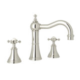 Georgian Era Widespread Lavatory Faucet with Column Spout