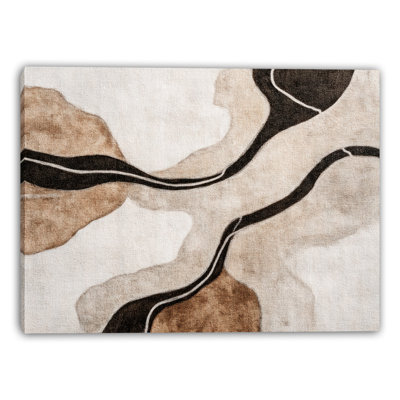 «River Lines», art mural sur toile tendue