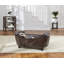 Faux Leather Pet Bed